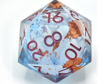 CritStones Liquid Core dado D20 Seraphic Reverie 3 cm