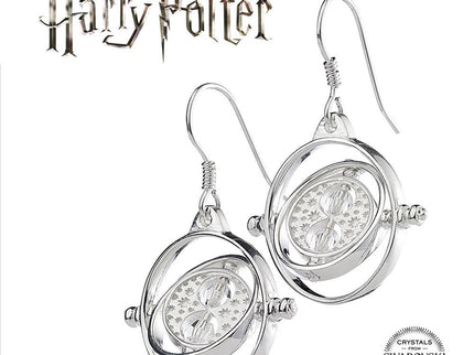 Harry Potter x Swarovski Pendientes Zeitumkehrer