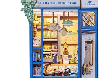 Maqueta Book Nook Literature Bookstore 17 x 12 cm