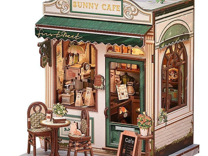 Maqueta Model Kit Miniature House Sunny Cafe 20 x 16 cm