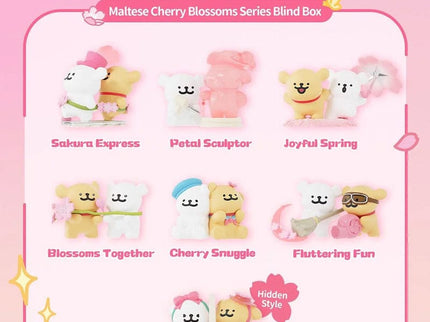 Maltese Minifiguras Cherry Blossoms Series 10 cm Expositor (6)