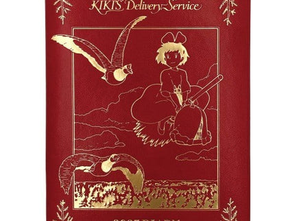 Nicky, la aprendiz de bruja Diario Kiki on her broom red gold foil