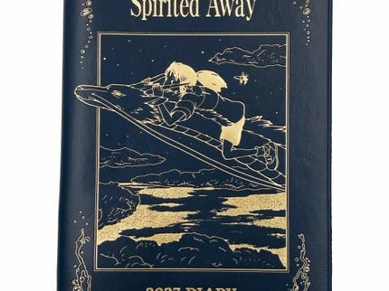 El viaje de Chihiro Diario Haku dragon & Chihiro blue gold foil