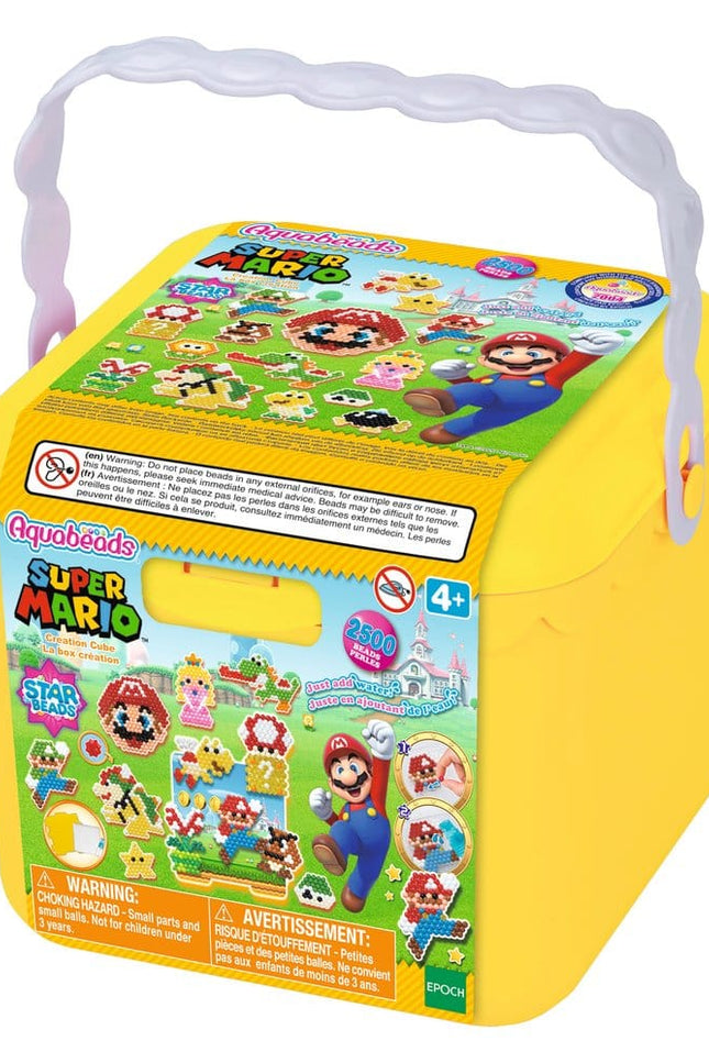 Aquabeads Cubo de Creación Set de Juego Super Mario