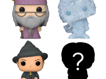 Harry Potter Pack de 4 Figuras Bitty POP! Vinyl Dumbledore 2,5 cm