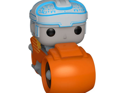 Tron(1982) POP! Rides Deluxe Vinyl Figura Tron w/Cycle 9 cm