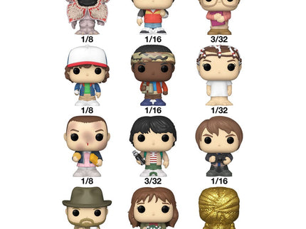 Stranger Things Display de 32 Figuras Bitty POP! Vinyl PDQ 2,5 cm
