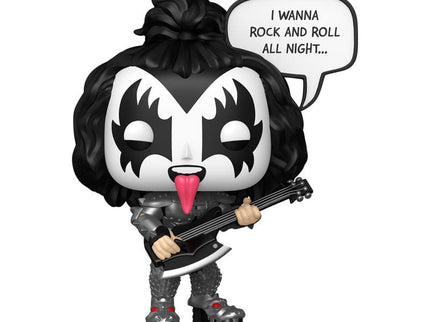KISS POP! Sayings Vinyl Figura The Demon(R&R All Night) 9 cm