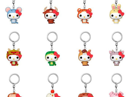 Hello Kitty Mystery Pocket POP! Vinyl Animals 4 cm Blind Box Expositor (12)