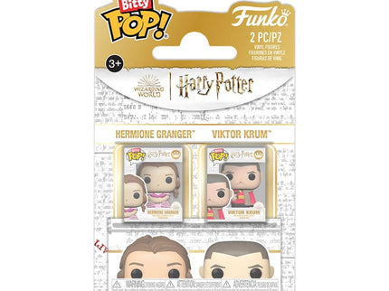 Harry Potter Pack de 2 Figuras Bitty POP! Vinyl Hermione & Krum 2,5 cm
