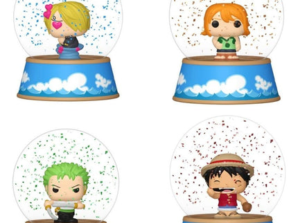 One Piece Mystery Minis Minifiguras 5 cm Expositor Glitter Globes PDQ (12)