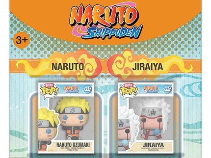 Naruto Pack de 2 Bitty POP! Vinyl Figuras Naruto & Jiraiya 2 cm