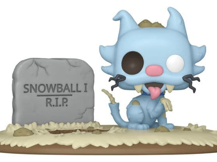Los Simpson Figura POP! Deluxe Vinyl Zombie Snowball 9 cm