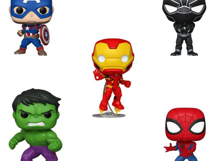 Marvel Pack de 5 Figuras POP! Vinyl Black Friday Bundle 9 cm