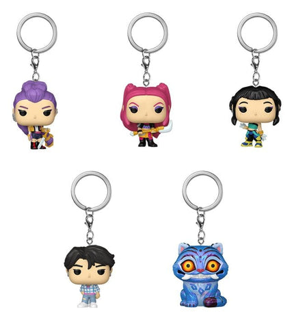 KPOP Demon Hunters POP! Llavero Blind Box PDQ Expositor (12)