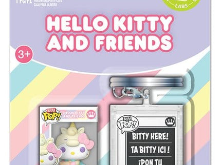 Sanrio Pack de 2 Figuras Bitty POP! & Accessory Vinyl Hello Kitty w/KCHN 2 cm