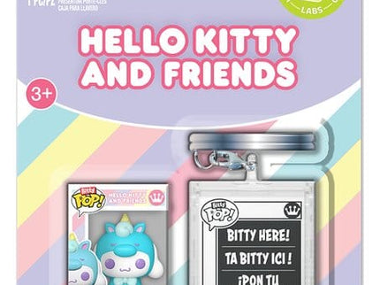 Sanrio Pack de 2 Figuras Bitty POP! & Accessory Vinyl Cinnamoroll w/KCHN 2 cm