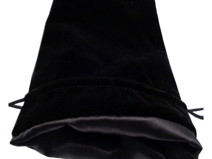 FanRoll  Bolsa para Dados Velvet Black with Black Satin Large