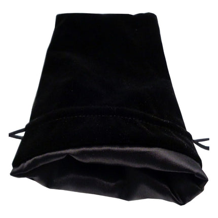 FanRoll  Bolsa para Dados Velvet Black with Black Satin Large