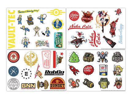 Fallout Pegatina Tech