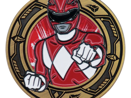 Power Rangers Moneda Red Ranger Limited Edition