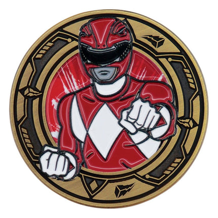 Power Rangers Moneda Red Ranger Limited Edition