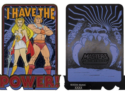 Masters of the Universe Lingote He-Man & She-Ra Limited Edition