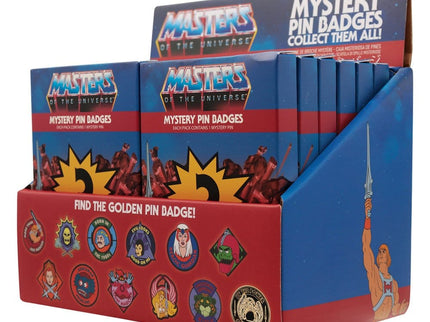 Masters of the Universe Mystery Chapas Cajas Sorpresas Expositor (12)