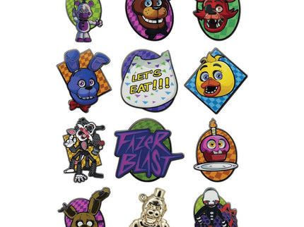 Five Nights at Freddy´s Chapas Expositor Mystery Pin Badge (12)