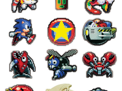 Sonic The Hedgehog Mystery Chapas Cajas Sorpresas Expositor (12)