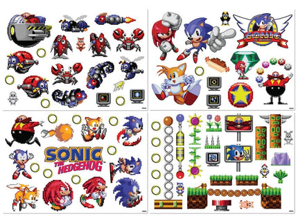 Sonic - The Hedgehog Pegatina Tech
