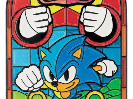 Sonic The Hedgehog Lingote Stained Glass Window Style 60 cm