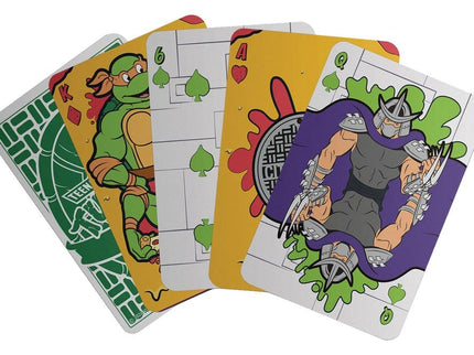 Tortugas Ninja Baraja de Naipes Caja expositora (12)
