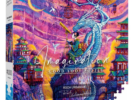 Puzzle Imagination Series Roch Urbaniak Sakura i Ryu (1000 piezas)