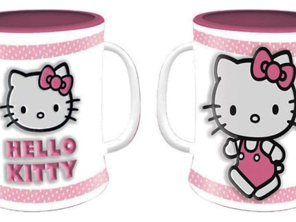 Hello Kitty Taza Pink Emboss