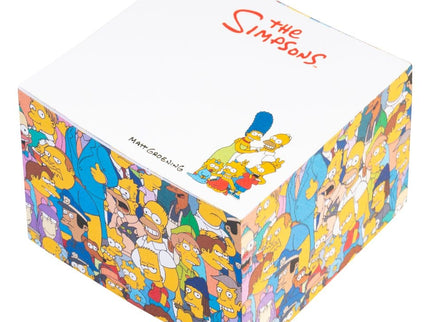 Los Simpson Bloc de Notas 8 x 8 cm