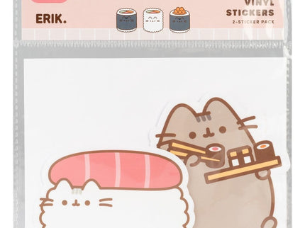 Pusheen Pegatinas de vinilo Sushi Roll Vol. 1 Set de 2