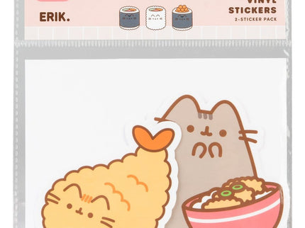 Pusheen Pegatinas de vinilo Sushi Roll Vol. 2 Set de 2