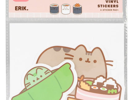 Pusheen Pegatinas de vinilo Sushi Roll Vol. 4 Set de 2