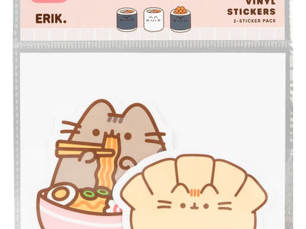 Pusheen Pegatinas de vinilo Sushi Roll Vol. 6 Set de 2