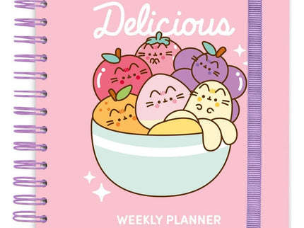 Pusheen Agenda Escolar planificador semanal 2026/2027 Fruits A5