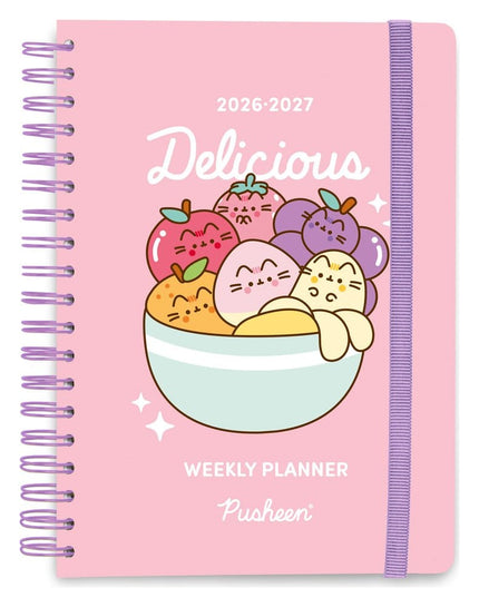 Pusheen Agenda Escolar planificador semanal 2026/2027 Fruits A5