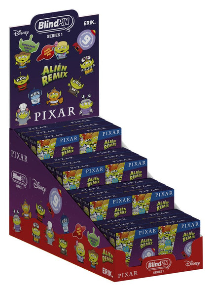 Disney Pixar Toy Story Alien Remix Chapas Serie 1 Display (24)