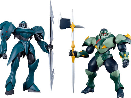Starknight Tekkaman Blade pack de 2 Maquetas Moderoid Plastic Model Kits Tekkaman Dagger & Tekkaman Axe