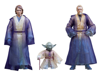 Star Wars Episode VI Black Series Pack de 3 Figuras Force Spirits 15 cm