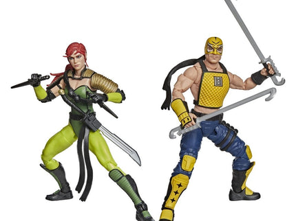 G.I. Joe Classified Series Pack de 2 Figuras #212 Ninja Force Scarlett & T'Jbang 15 cm
