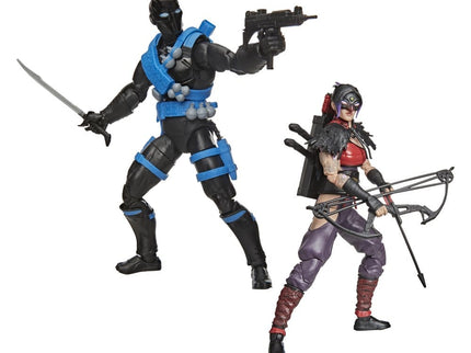 G.I. Joe Classified Series Pack de 2 Figuras Snake Eyes & Kim "Jinx" Arashikage 15 cm