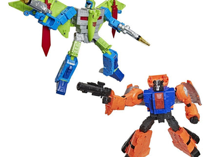 Transformers Age of the Primes Leader Class Pack de 2 Figuras G2 G2 Dinobot Swoop &amp; G2 Dinobot Sludge 19 cm