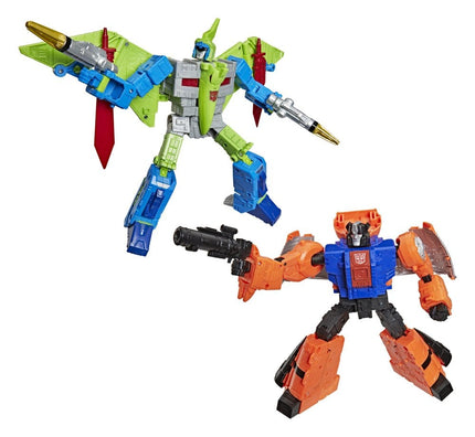 Transformers Age of the Primes Leader Class Pack de 2 Figuras G2 G2 Dinobot Swoop & G2 Dinobot Sludge 19 cm