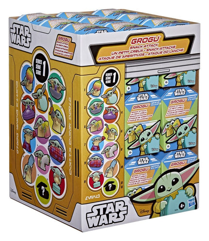 Star Wars Minifiguras 4 cm Grogu Force Freeze Series 2 Cajas Sorpresas Expositor (24)